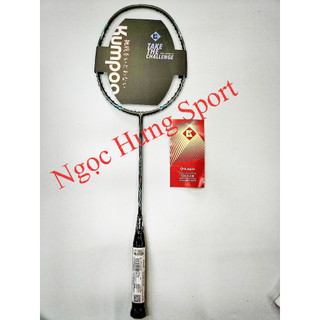 Vợt cầu lông K U M P O. O K520 Pro chuẩn chính hãng, TẶNG cước đã căng + cuấn cán + túi đựng