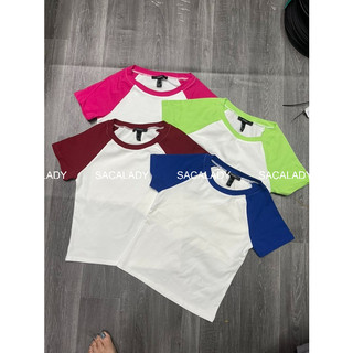 Áo Croptop Tay Lắp Mẹ Và Bé - 4171
