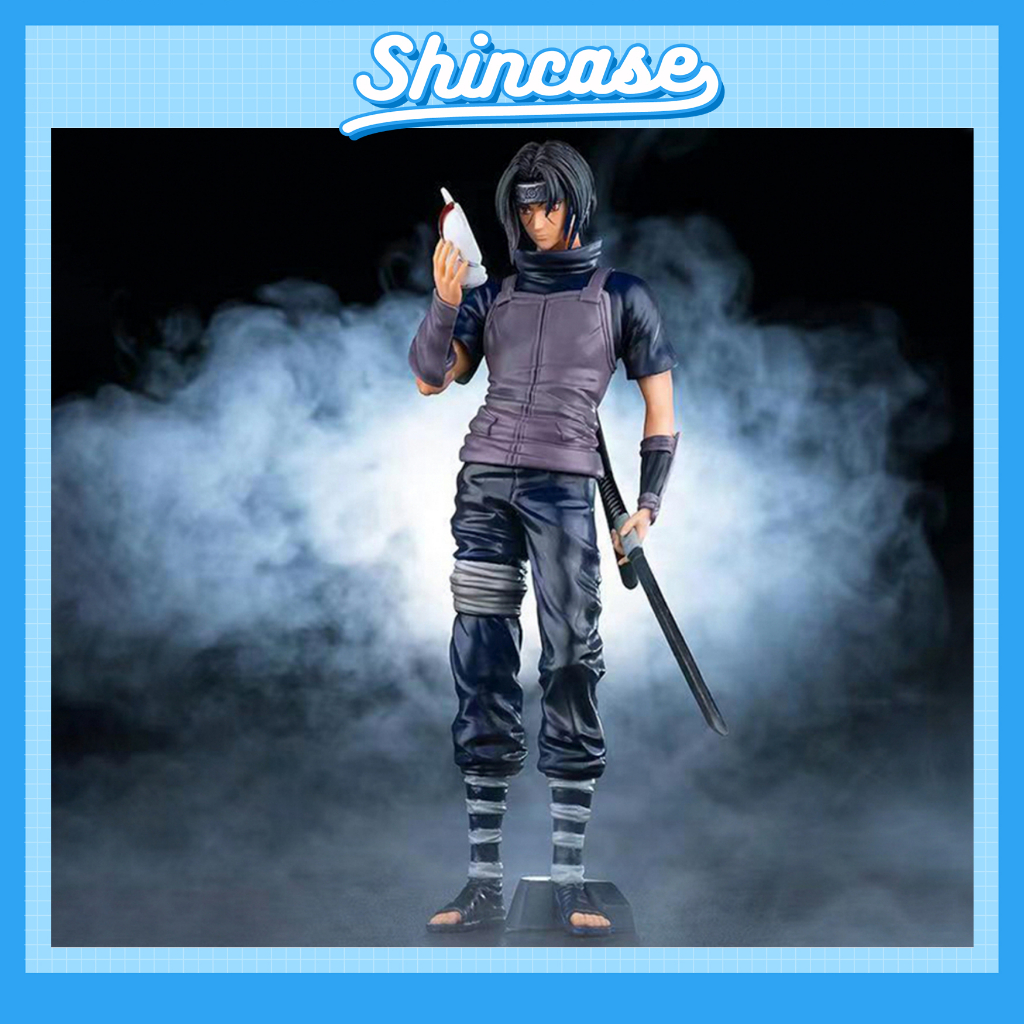 Mô hình Naruto, ITACHI ANBU đeo mặt nạ ngầu , figure anime cữu vĩ hồ ly cao 35 cm - Shin Case