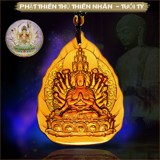 Phật bản mệnh người tuổi Tý - Chuỗi hạt đeo cổ mặt Phật Thiên Thủ Thiên Nhãn B3