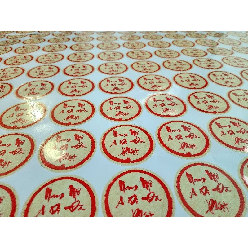 10 DECAL DANH HIỆU A DI ĐÀ PHẬT DÁN TƯỜNG