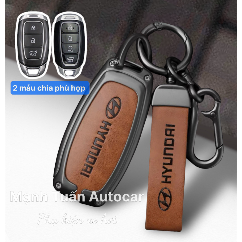 Ốp chìa khóa Hyundai Accent, Kona, Santafe 2019-2020, Elantra 2023