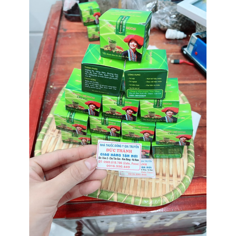 1 Lọ cao trĩ cực nhậy,hết rát,teo búi trĩ
