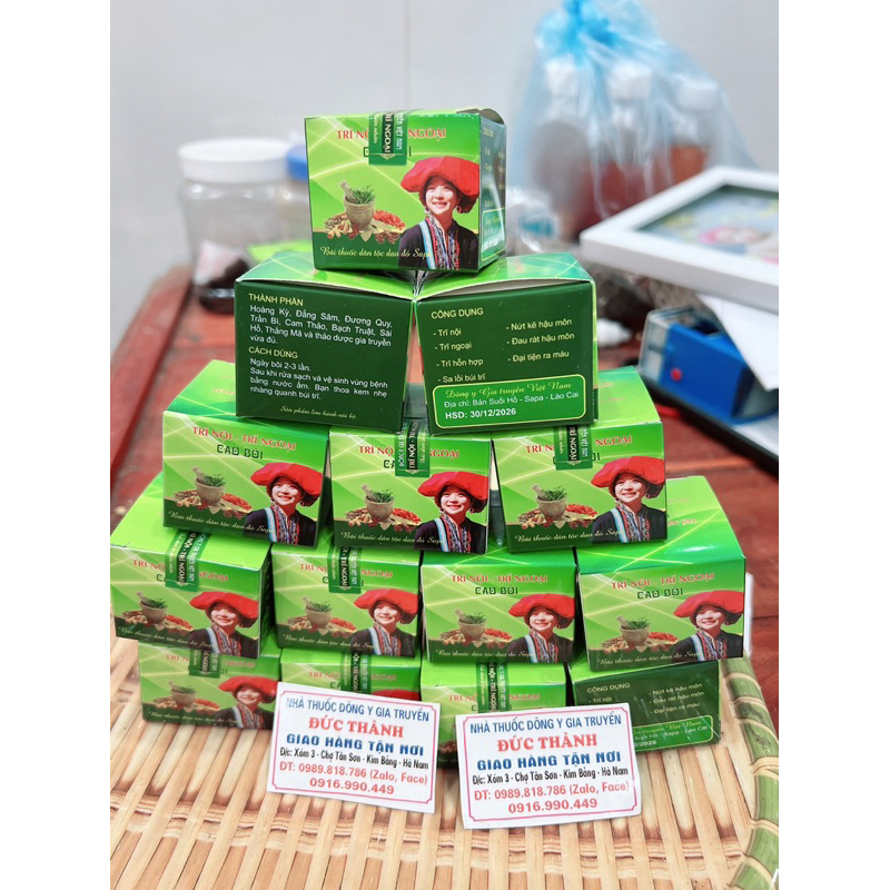 1 Lọ cao trĩ cực nhậy,hết rát,teo búi trĩ
