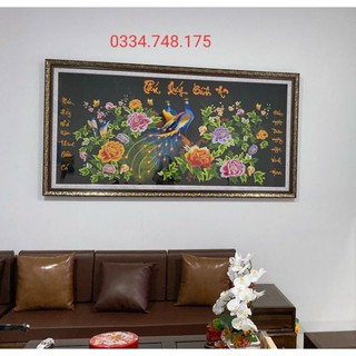 Tranh thêu sẵn chưa khung (Tranh thêu VẠN SỰ NHƯ Ý)