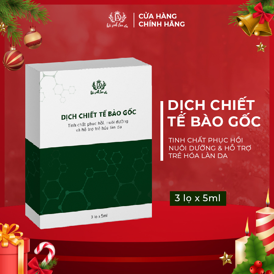 [Mã BMTTC60 giảm đến 60K đơn 50K] Tế bào gốc Dr. Ánh giúp dưỡng da, giảm thâm, dưỡng ẩm cho da (5ml) - combo 3 lọ