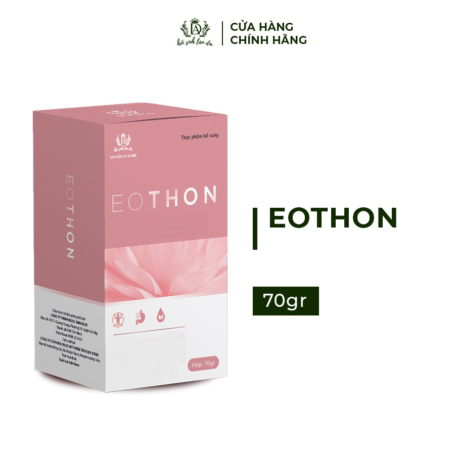 [Mã BMTTC60 giảm đến 60K đơn 50K] Viên uống bổ sung EOTHON Dr Ánh 70g dành cho người béo