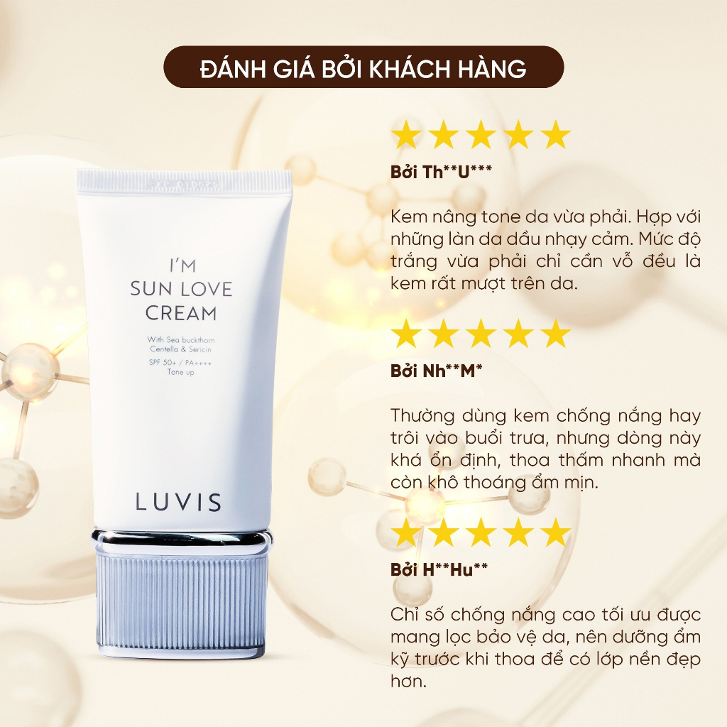 Kem chống nắng Hắc Mai Biển I'm Sun Love Cream 50gr Mua 1 Tặng 1