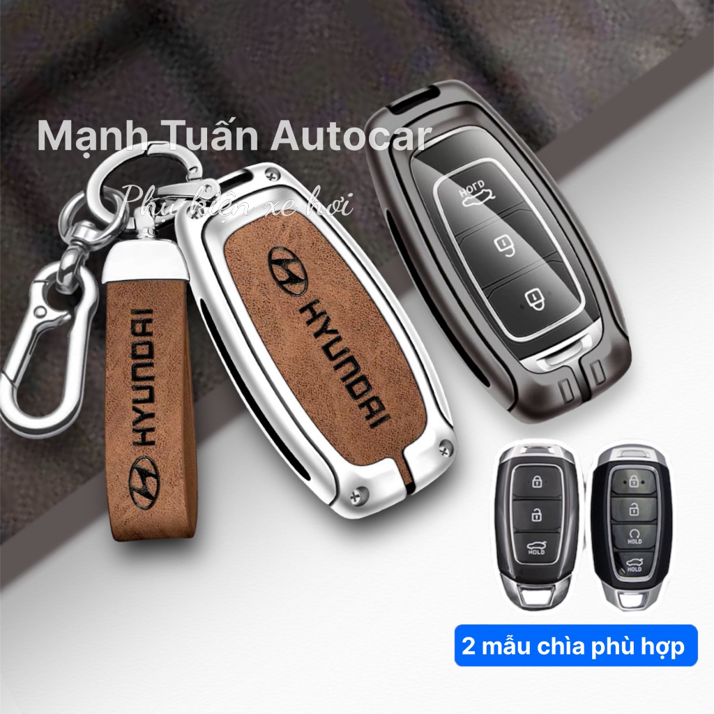 Ốp chìa khóa Hyundai Accent, Kona, Santafe 2019-2020, Elantra 2023