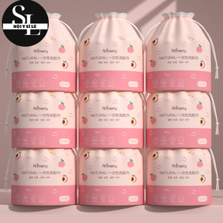 Khăn Mặt Khô Dùng 1 Lần 100% Bông Tự Nhiên - Cuộn Khăn Mặt Tẩy Trang, Lau Mặt Khô, Ướt