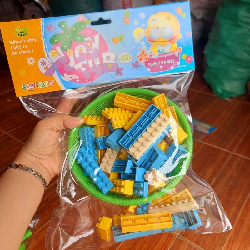 Lego, xếp hình giá rẻ - đồ chơi cho bé - đồ chơi cân ký