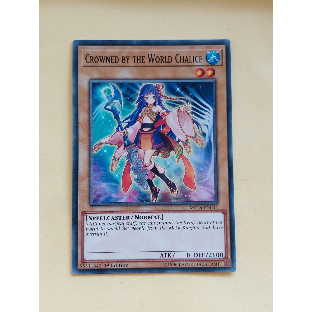 Thẻ Bài Yugioh Mint90 Monster Crowned by the World Chalice - MP18-EN044 - Common