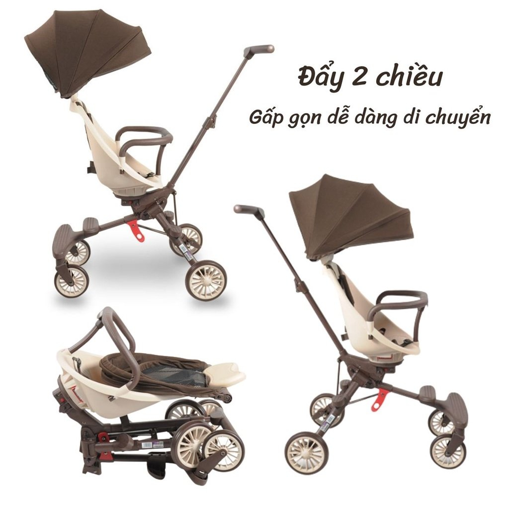 Xe đẩy gấp gọn V7, V9, V18, V21 Baobaohao