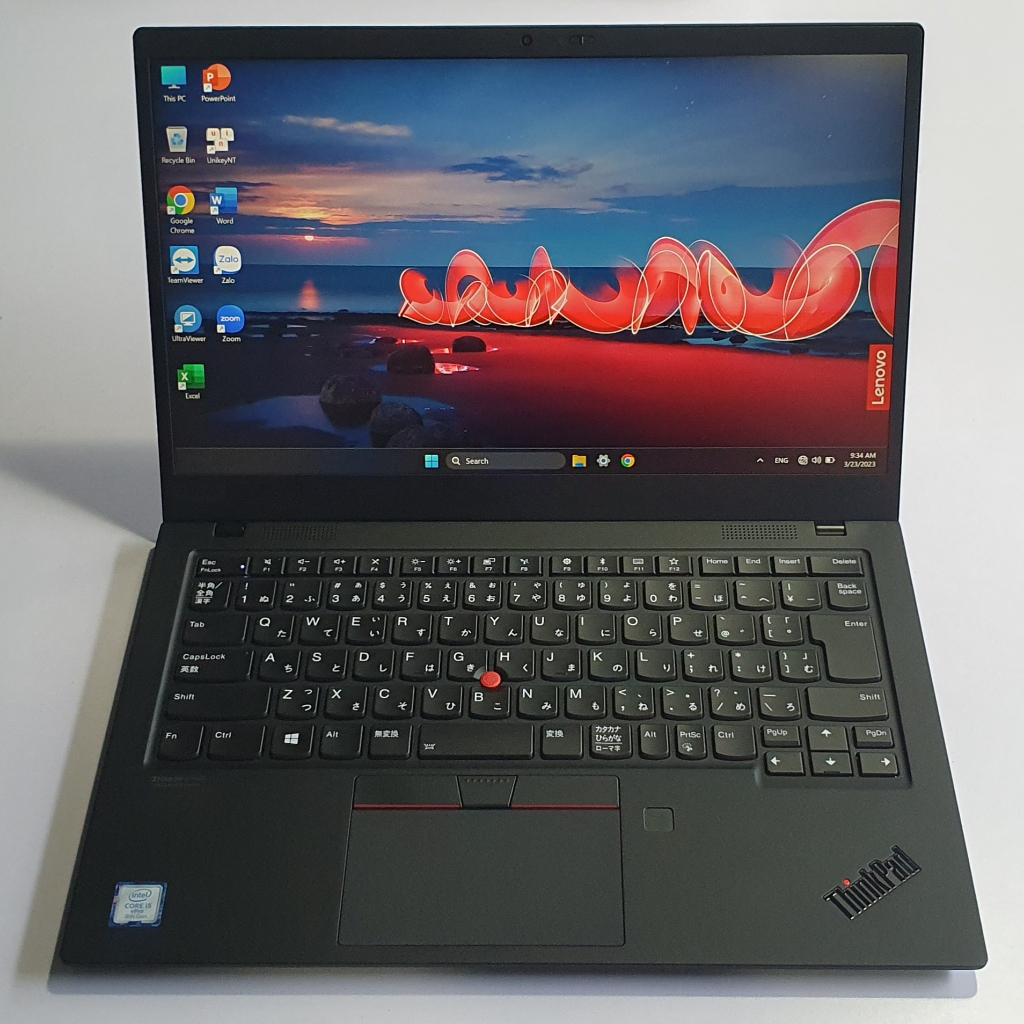 Laptop Lenovo Thinkpad X1 Carbon Gen 7 - Core I5-8265U RAM 8GB/SSD 256GB - Dòng Doanh nhân Mỏng nhẹ nhất 1.13kg