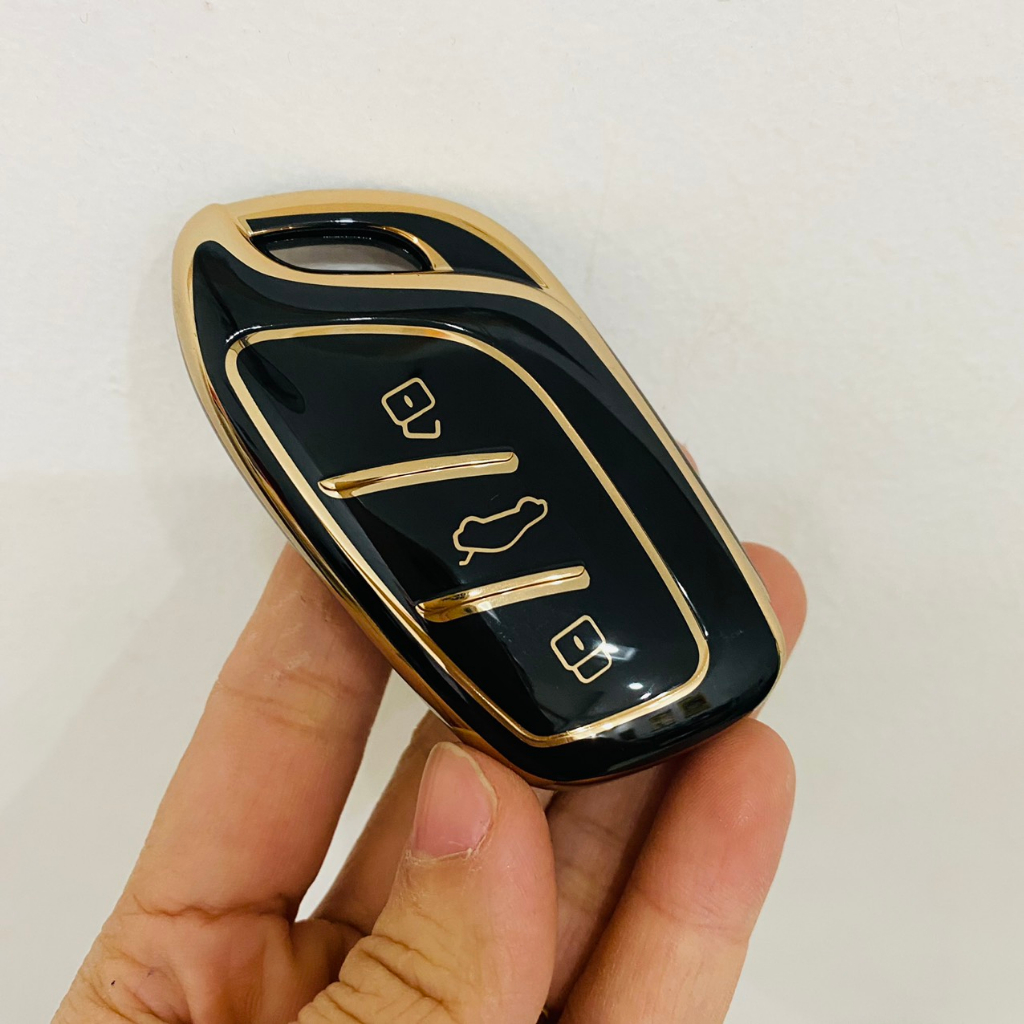 Ốp chìa khoá silicon xe MG ZS, MG HS, chất liệu TPU sang trọng MTG