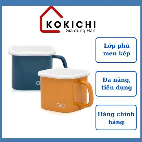 Ca đun tráng men OIC KOREA dung tích 1.5L [Nội địa Hàn]