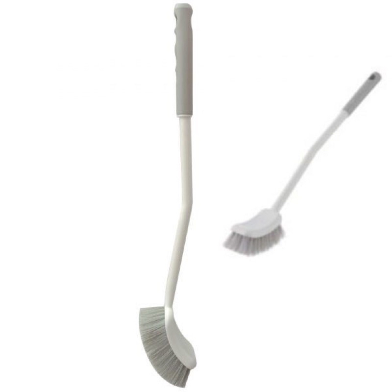 Chổi cọ toilet Đầu cong Kirei INOCHI, cọ sàn nhà, cọ bồn cầu, thiết kế thông minh, đầu cước dễ dàng vệ sinh, đa năng