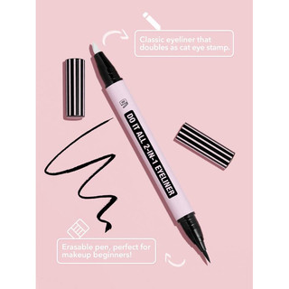 SHEGLAM Bút Kẻ Mắt 2 đầu có đầu tẩy trang 2-In-1 Do It All
