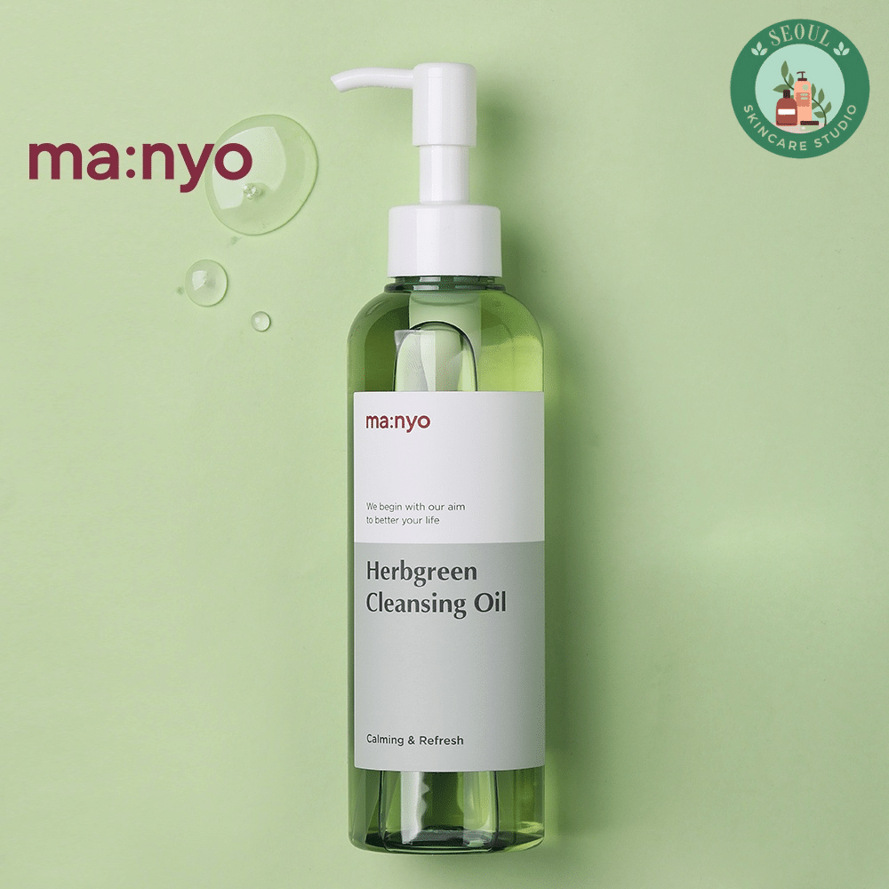 Dầu Tẩy Trang Manyo Herbgreen Cleansing Oil 200ml Cho Da Dầu