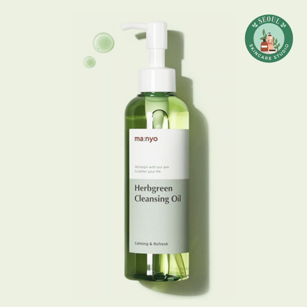 Dầu Tẩy Trang Manyo Herbgreen Cleansing Oil 200ml Cho Da Dầu