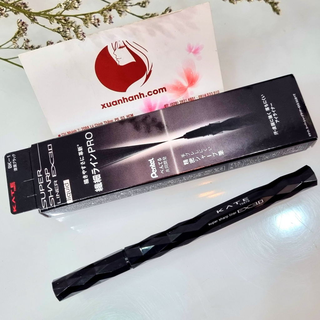 Bút vẽ mắt nước Kanebo Kate Super Sharp Liner nét mảnh, sắc sảo rất đẹp
