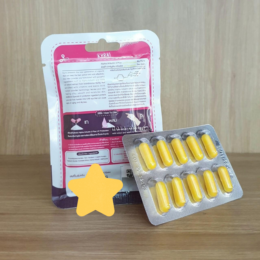 Viên Trắng Da Alpha ArButin Thái Lan