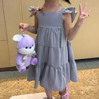 Váy linen cánh tiên, váy hè cho bé gái 7-23kg - vt01