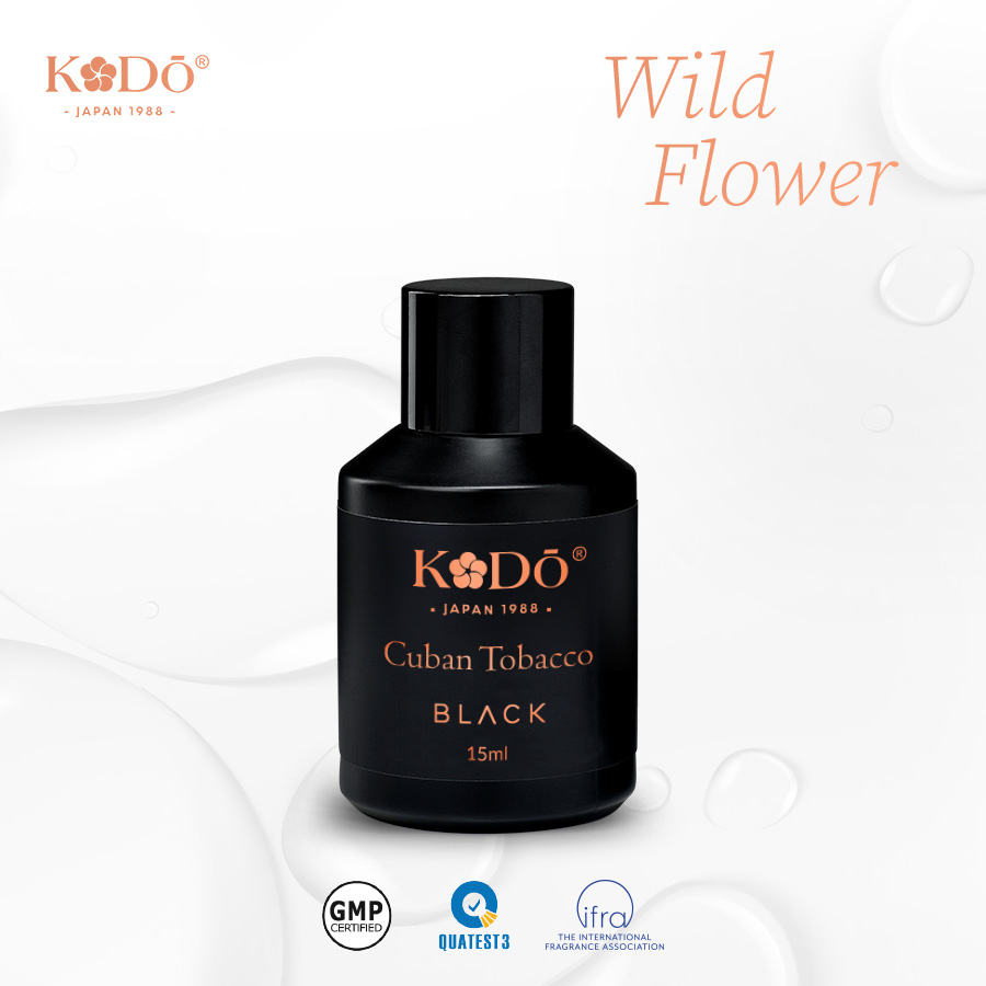 KODO - Wild Flower - Tinh Dầu Nước Hoa Nguyên Chất - BLACK - 15ml/110ml+ QUATEST3 tested