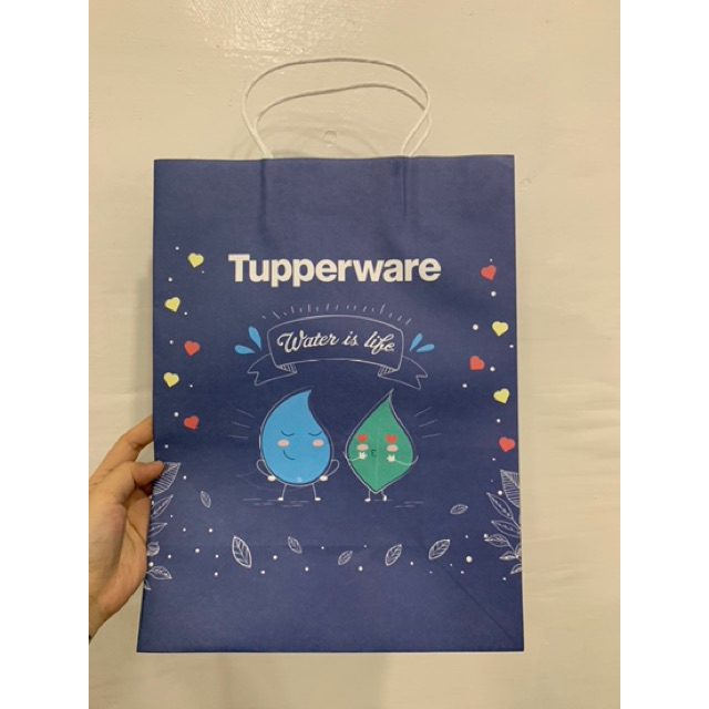 Túi Giấy Tupperware Size M 25x13x33CM