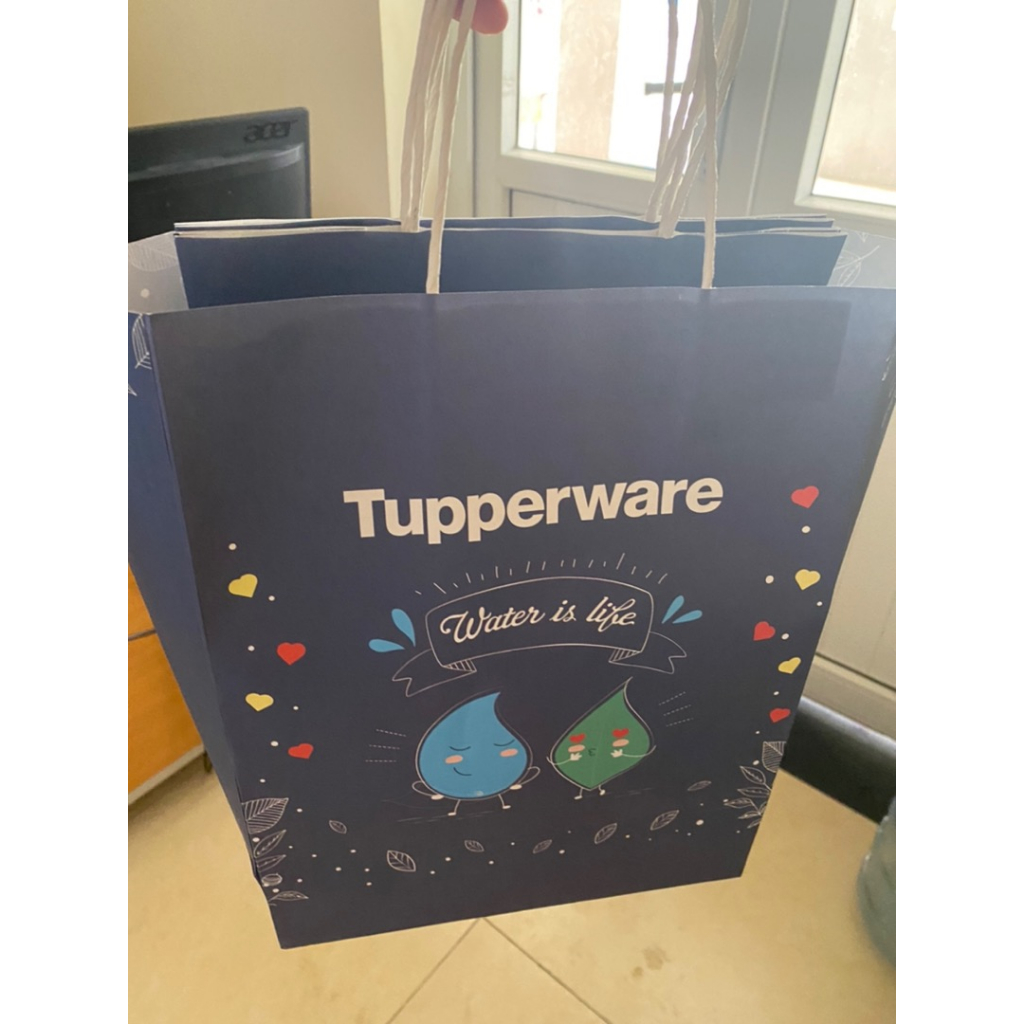 Túi Giấy Tupperware Size M 25x13x33CM