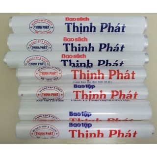 Giấy kiếng trong bao tập sách giáo khoa thịnh phát - loại tốt dày