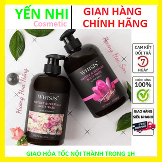 Sữa tắm nước hoa whisis 750ml