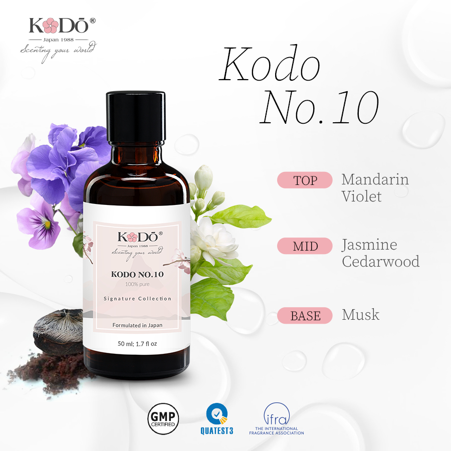 KODO - Kodo No.10- Tinh Dầu Nước Hoa Nguyên Chất - Signature - 10/50/110ml