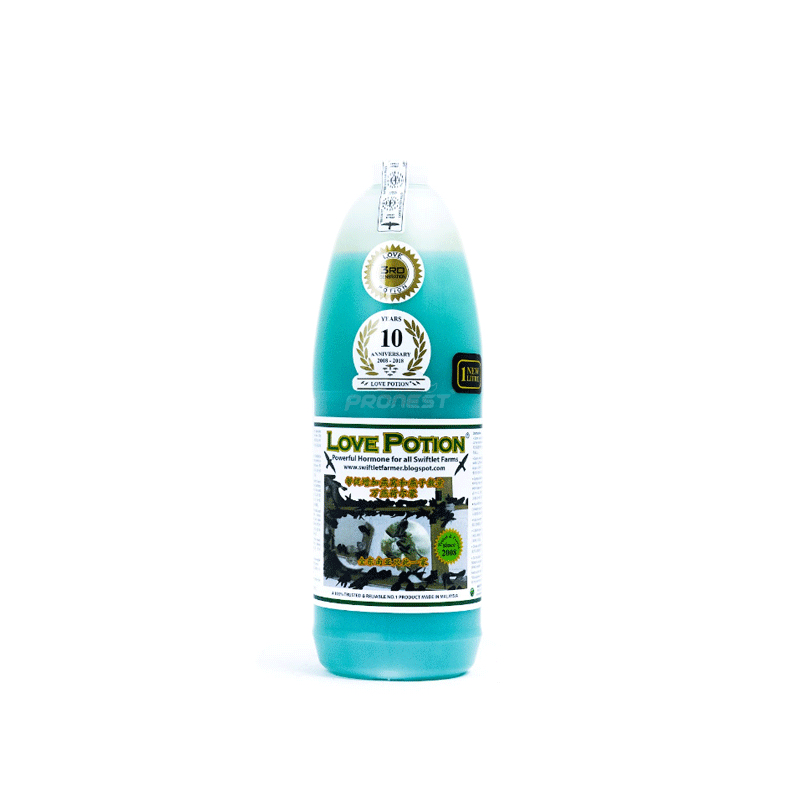 Dung dịch Love Potion cho nhà nuôi yến dung tích 1 lít