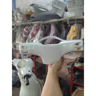 Ốp nhựa đầu đèn ,ốp gáy vespa LX chính hãng