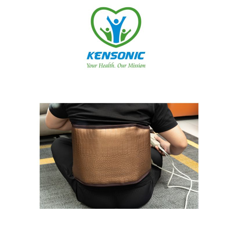 Đai đá nóng massage nịt bụng giảm cân, giảm mỡ bụng Kensonic PR-B205 kích thước 25*150cm