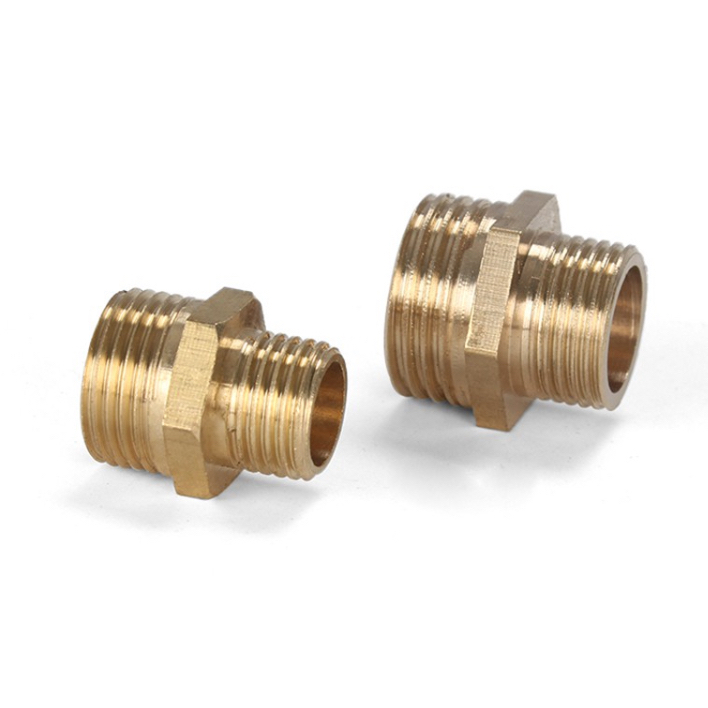 Nối ống nước ren giảm ngoài 9.6 mm đến 34 mm đồng thau
