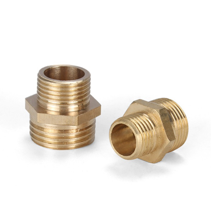 Nối ống nước ren giảm ngoài 9.6 mm đến 34 mm đồng thau