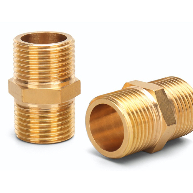 Nối ống nước ren giảm ngoài 9.6 mm đến 34 mm đồng thau