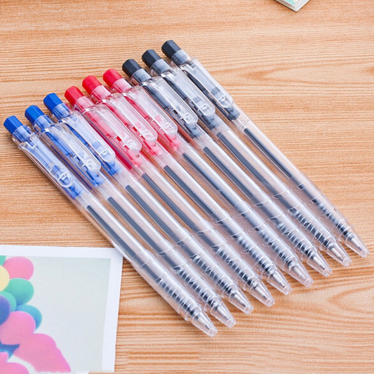 BÚT BI, bút bi học sinh khô nhanh ngòi 0.5mm viết trơn mực đều nét chữ đẹp Milystore, Milystore31