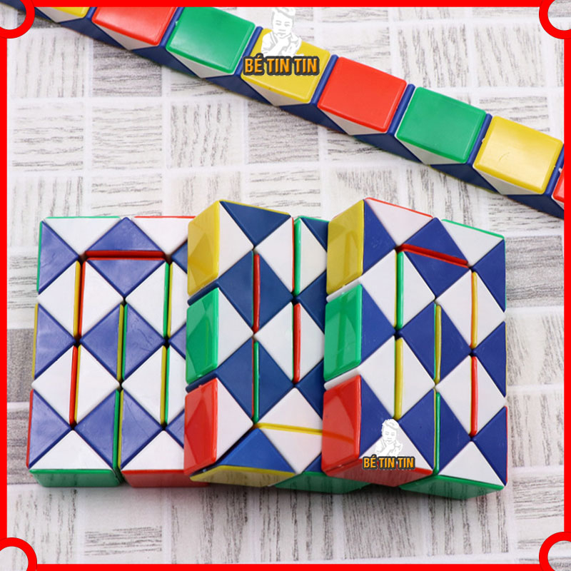 Rubik Biến Thể Snake QiYi Twist Puzzle Cao Cấp Rubic Rắn Đồ Chơi Thông Minh Cho Bé