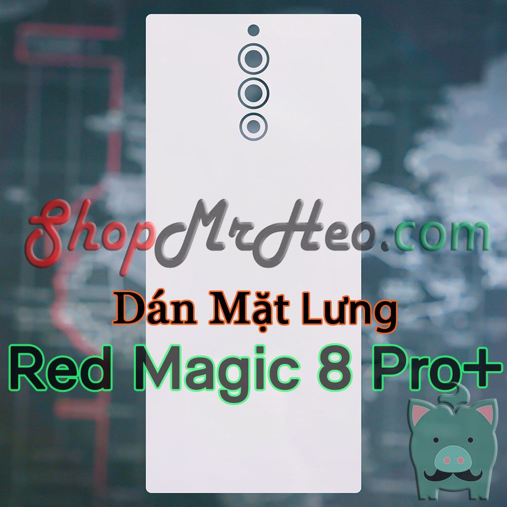 Dán Dẻo PPF Full Sau Lưng Viền Nubia Red Magic 8 Pro+  - PPF 4 Lớp Dễ Dán