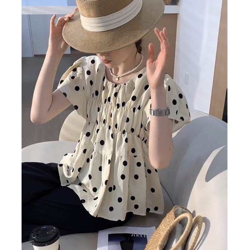 Áo babydoll phong cách hàn quốc dễ thương