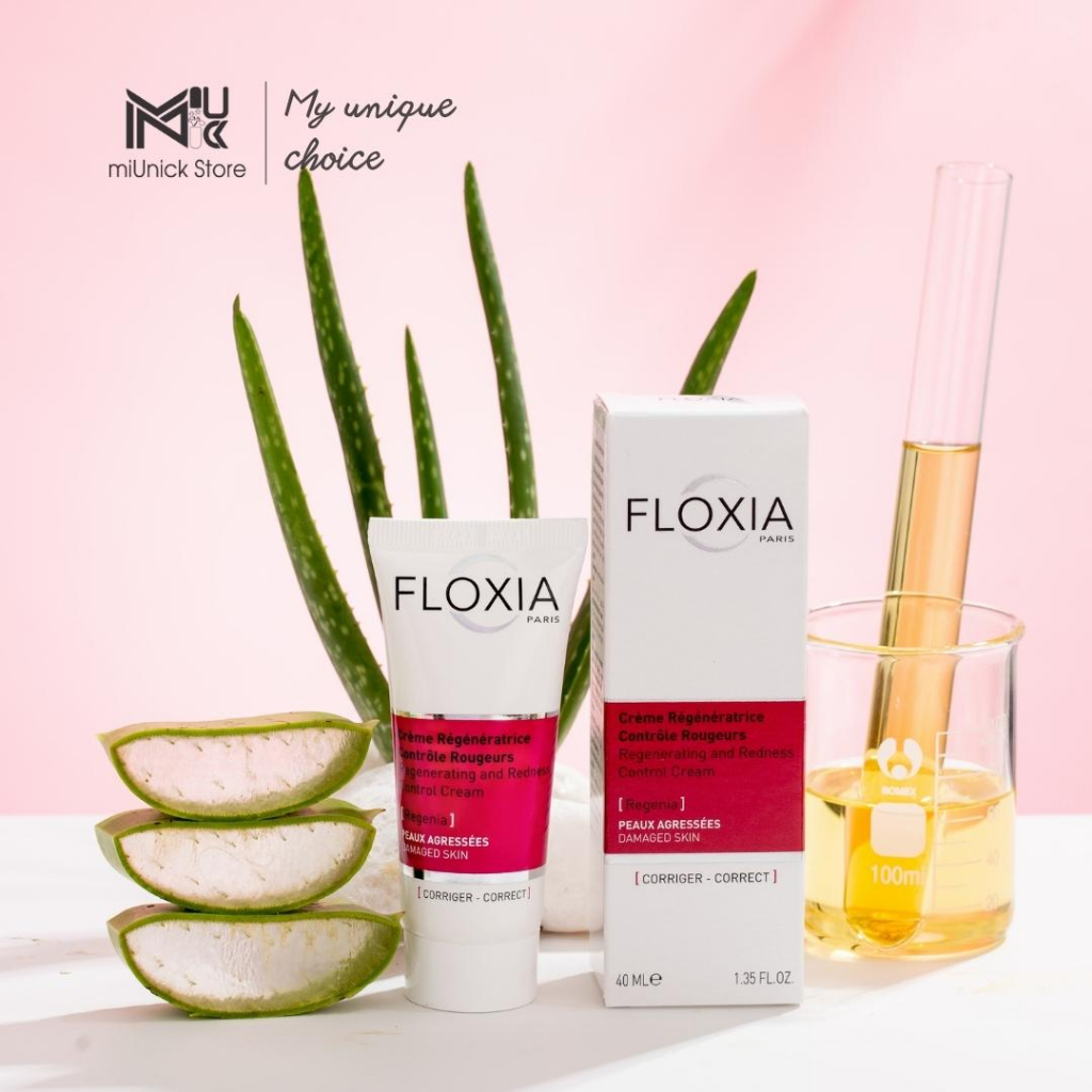 Kem dưỡng phục hồi Floxia Regenia Cream 40 ml làm dịu, giảm kích ứng cho da nhạy cảm