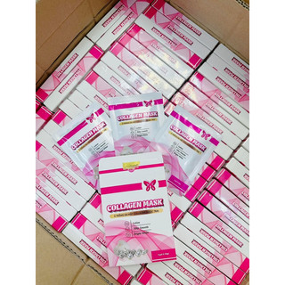 Ủ TRẮNG MẶT COLLAGEN NGỌC TRAI [3gói kèm cọ]