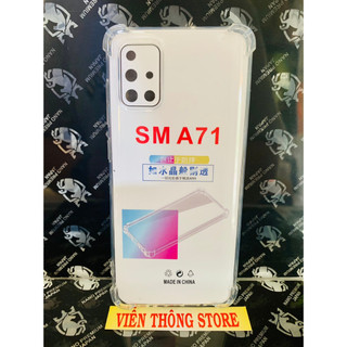 Ốp lưng dẻo trong chống sốc sam sung a71