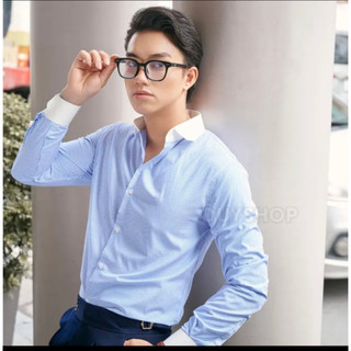 Áo Sơ Mi Lụa Nam Tay Dài Cao Cấp