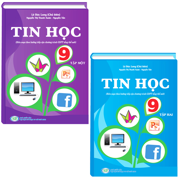 Sách - Combo 2 Tập Tin Học Lớp 9