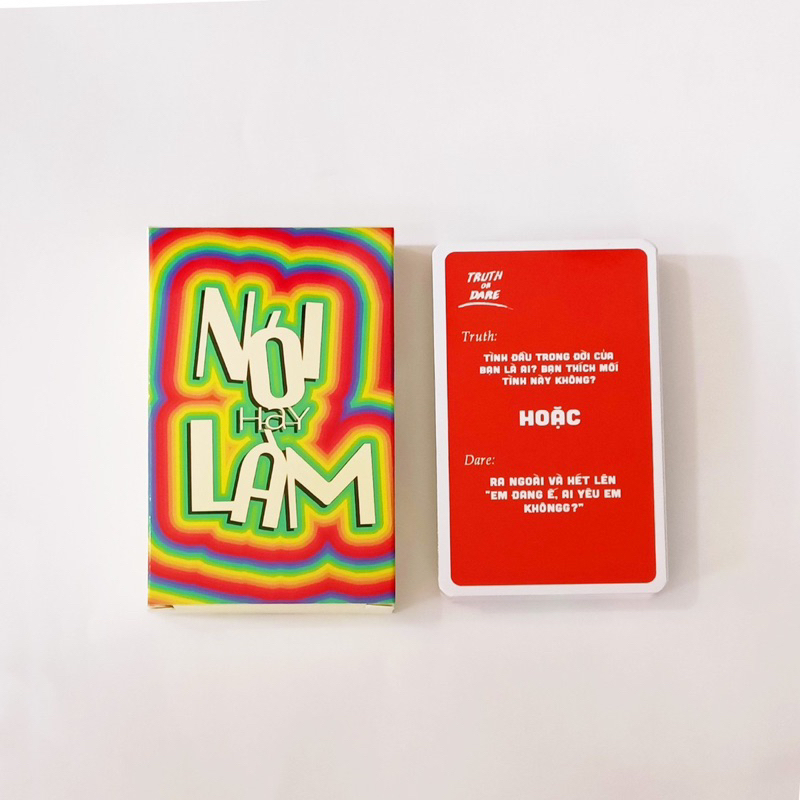 Bộ Bài Nói Hay Làm “Truth or Dare” Thật Hay Thách Phiên Bản Việt Hoá Bộ Bài Drinking Game 30 Lá