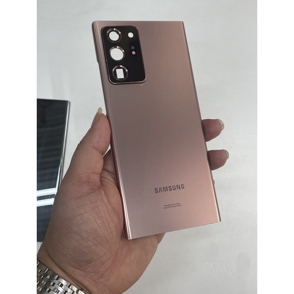 Nắp Lưng Samsung Note 20 Ultra - Hàng Bóc Máy Zin Đẹp Chính Hãng  tặng kèm tape dán lưng